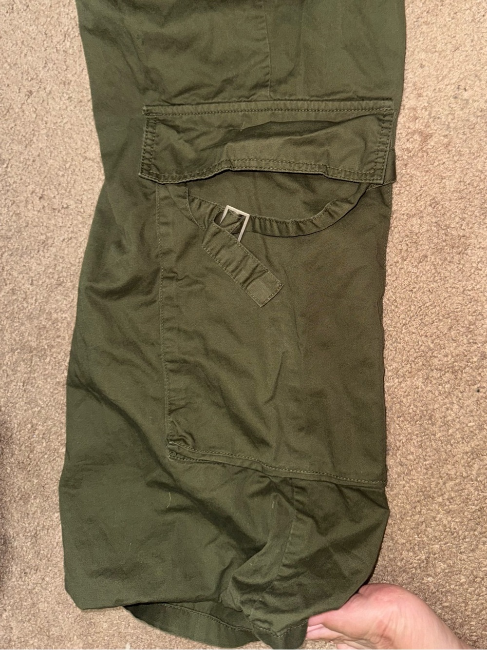 Army Green Cargo Pants by Forever 21 - Picture 5 of 5